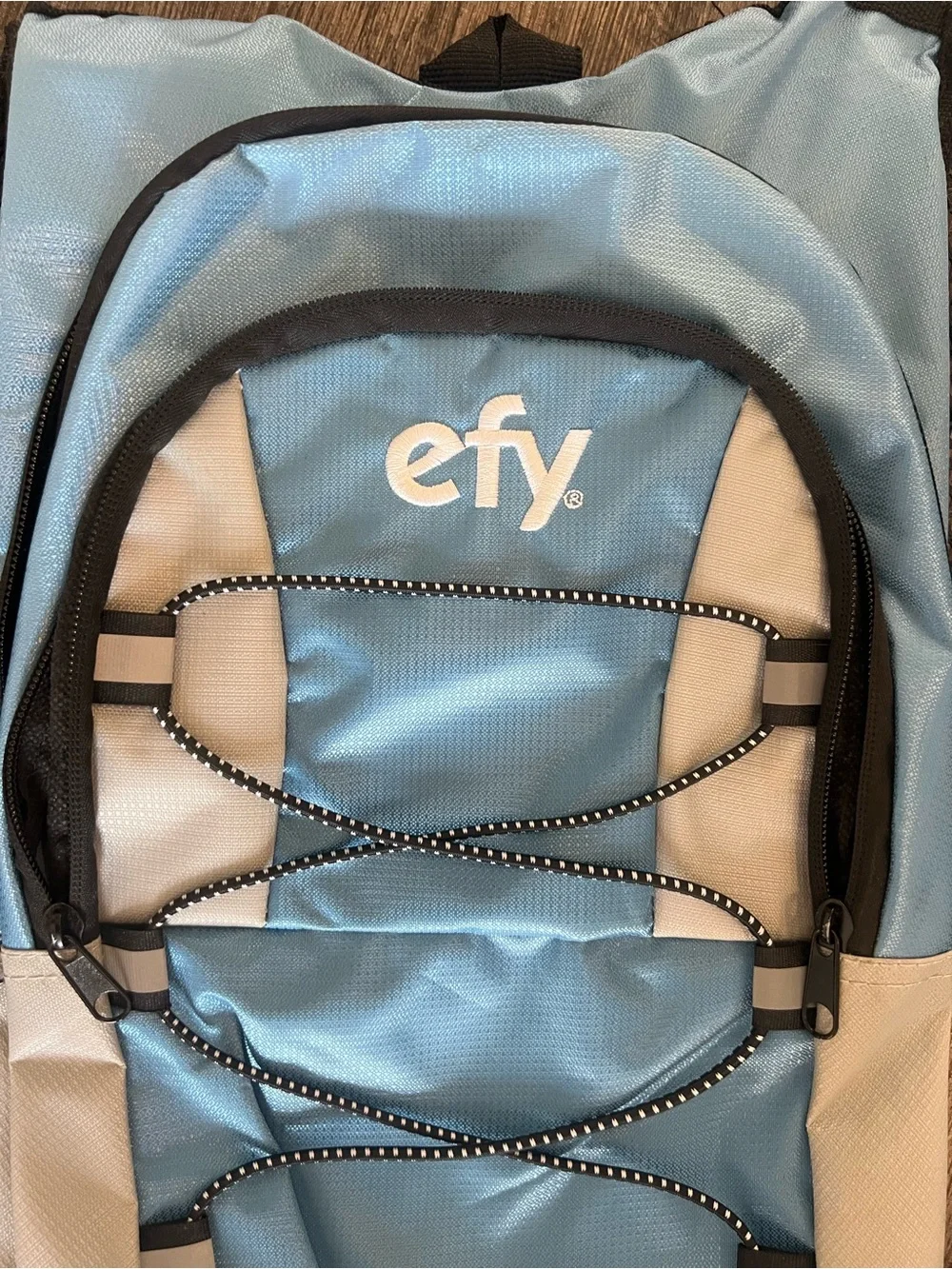 Light Blue and Gray Men's BYU EFY Backpack